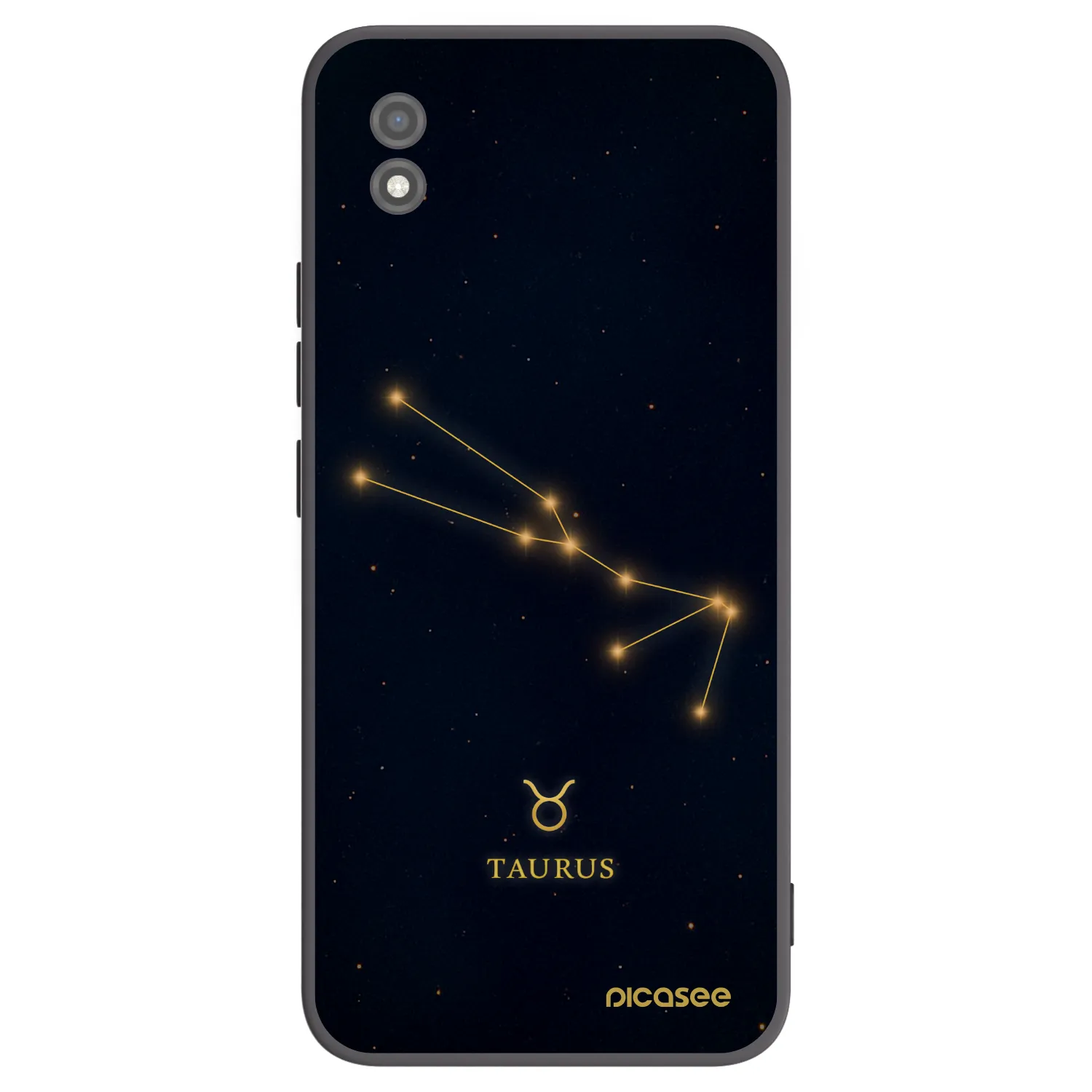 Picasee Μαύρη θήκη σιλικόνης για Realme C11 (2021) - TAURUS