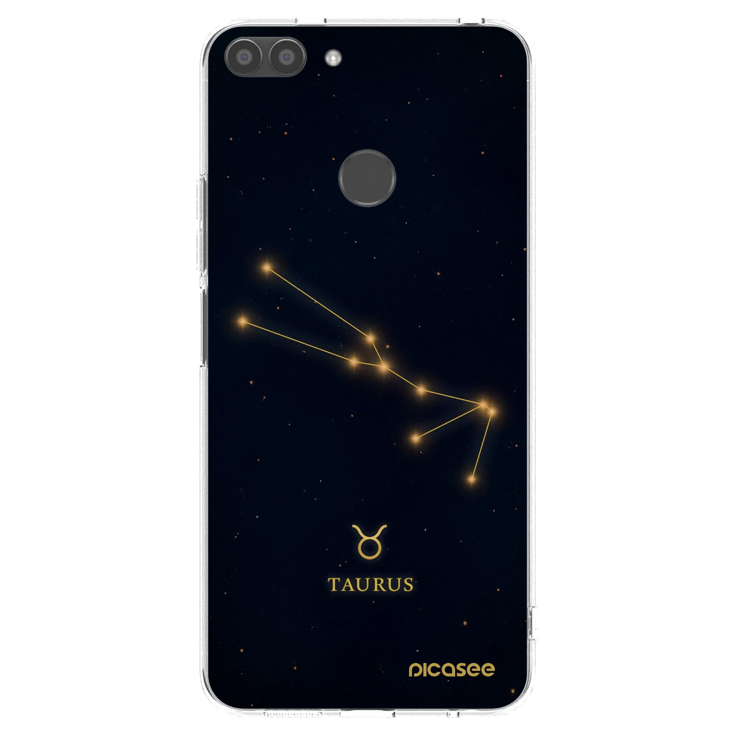 Picasee διαφανής θήκη σιλικόνης Huawei P Smart - TAURUS