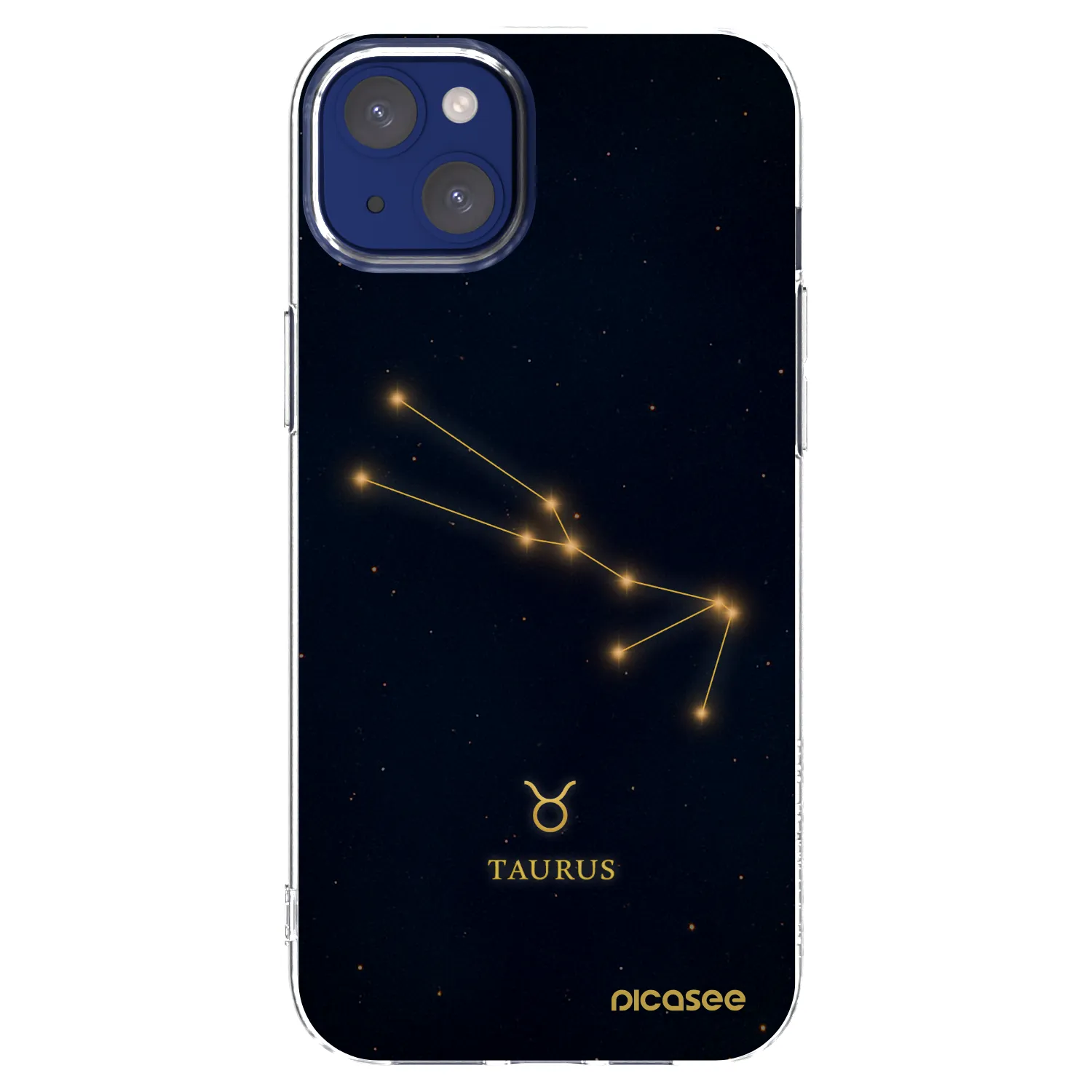 Picasee διαφανής θήκη σιλικόνης Apple iPhone 14 Plus - TAURUS