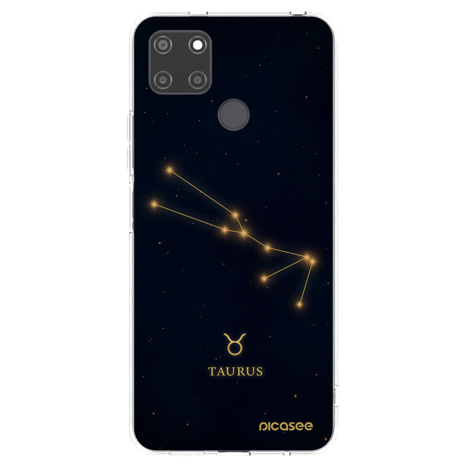 Picasee διαφανής θήκη σιλικόνης Realme C21Y - TAURUS