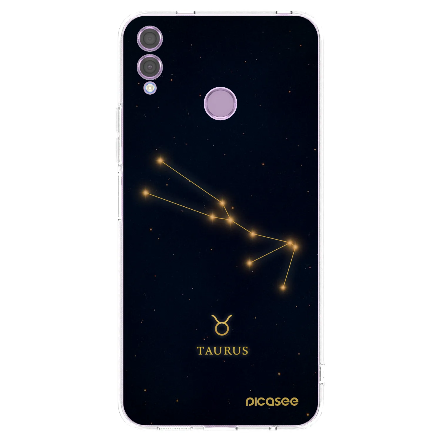 Picasee διαφανής θήκη σιλικόνης Honor 8X - TAURUS