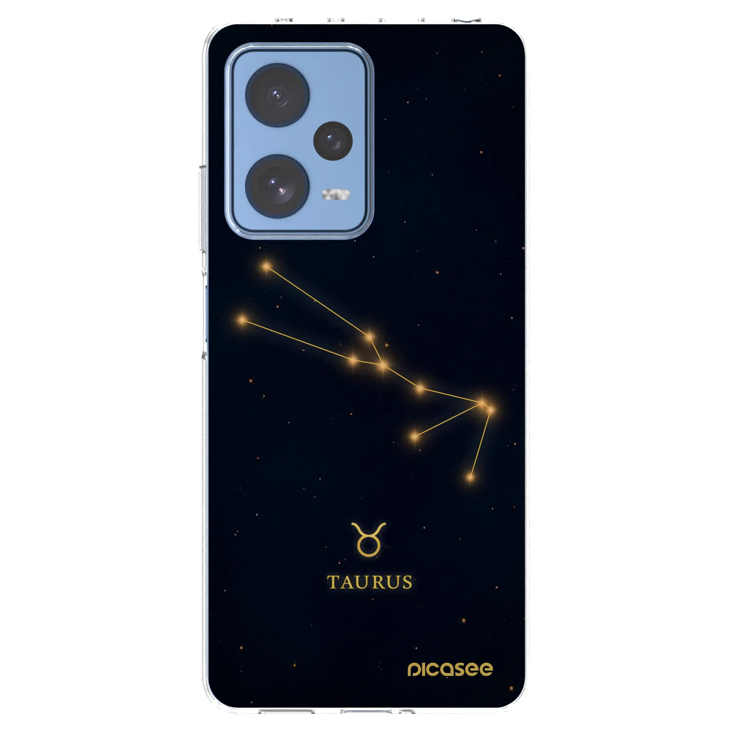 Picasee διαφανής θήκη σιλικόνης Xiaomi Redmi Note 12 Pro 5G - TAURUS