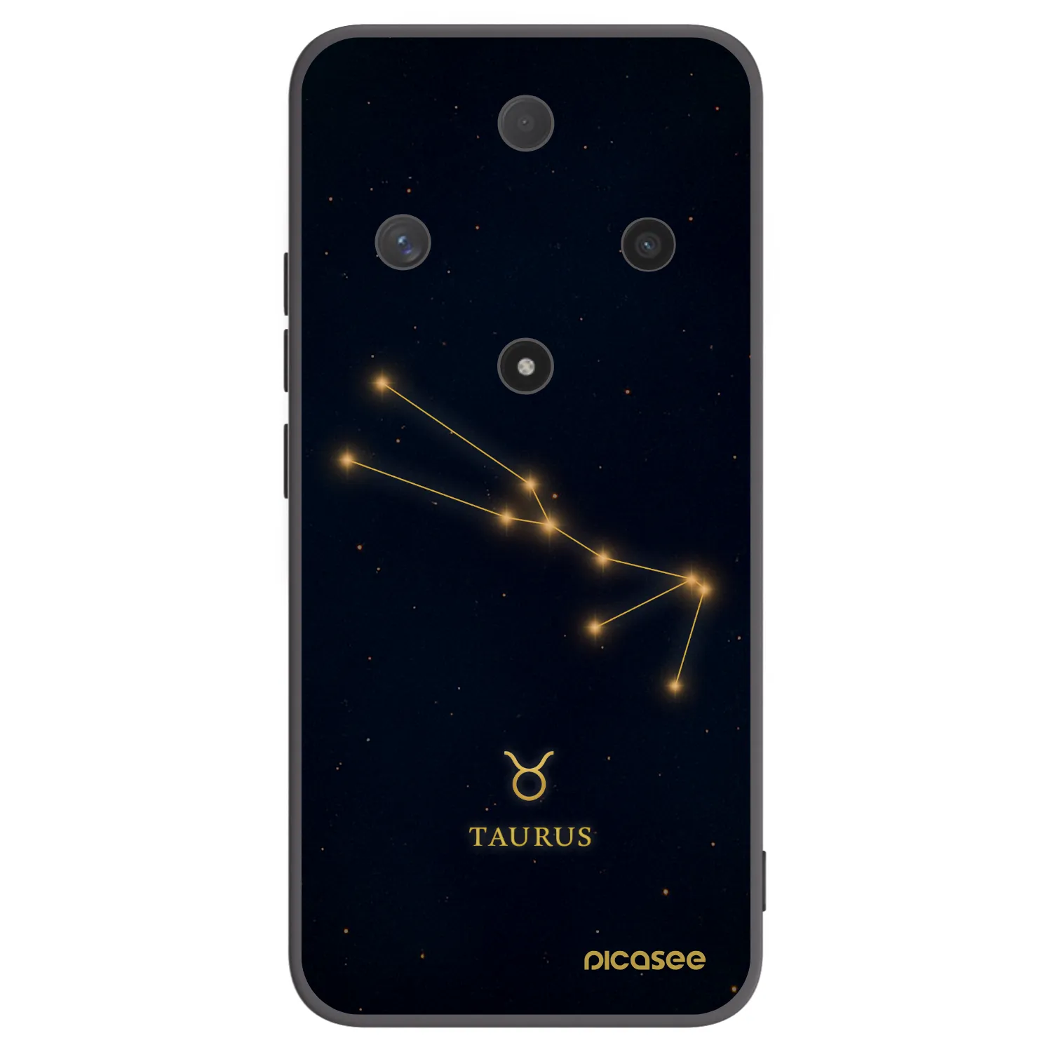 Picasee Μαύρη θήκη σιλικόνης για Honor Magic6 Lite 5G - TAURUS