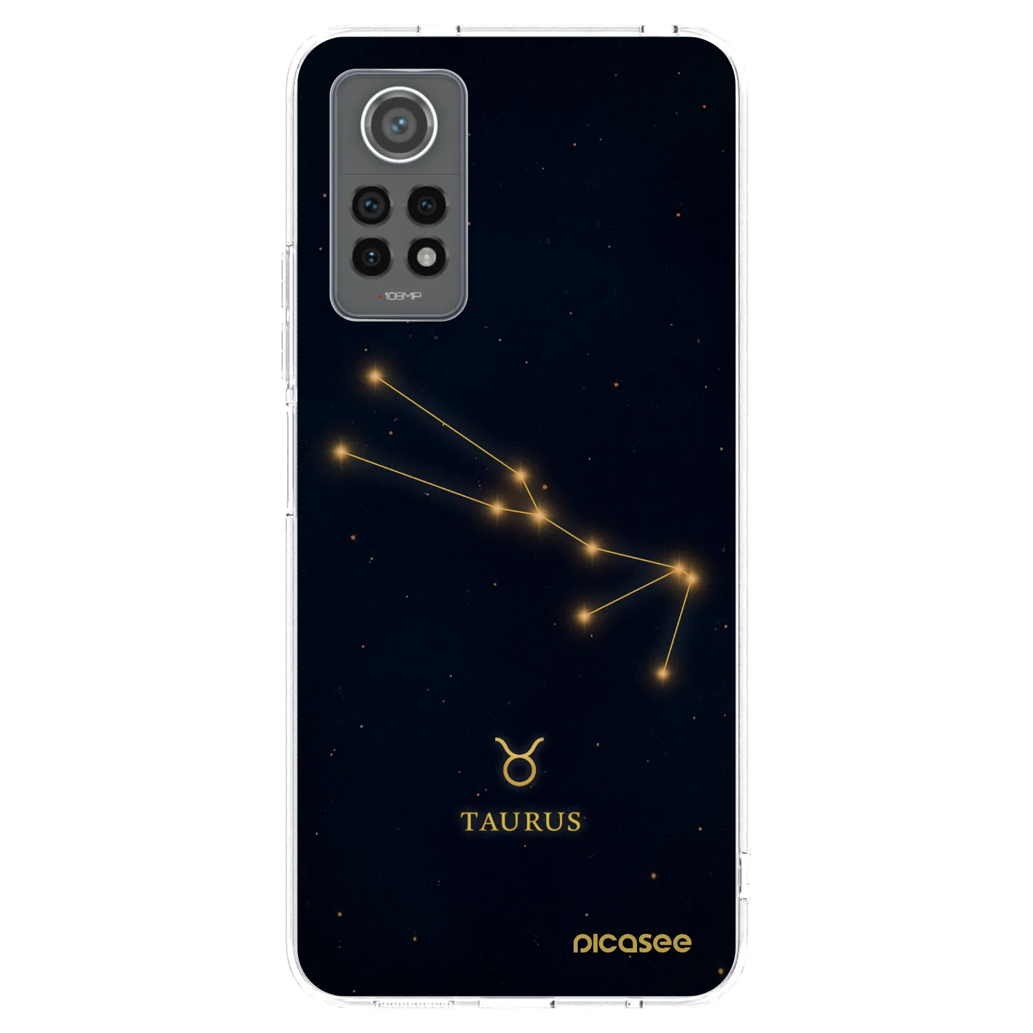 Picasee διαφανής θήκη σιλικόνης Xiaomi Redmi Note 12 Pro 4G - TAURUS