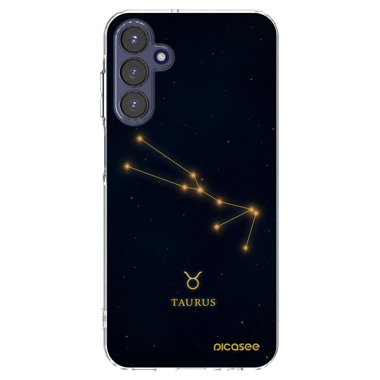 Picasee διαφανής θήκη σιλικόνης Samsung Galaxy A15 A155F 4G - TAURUS