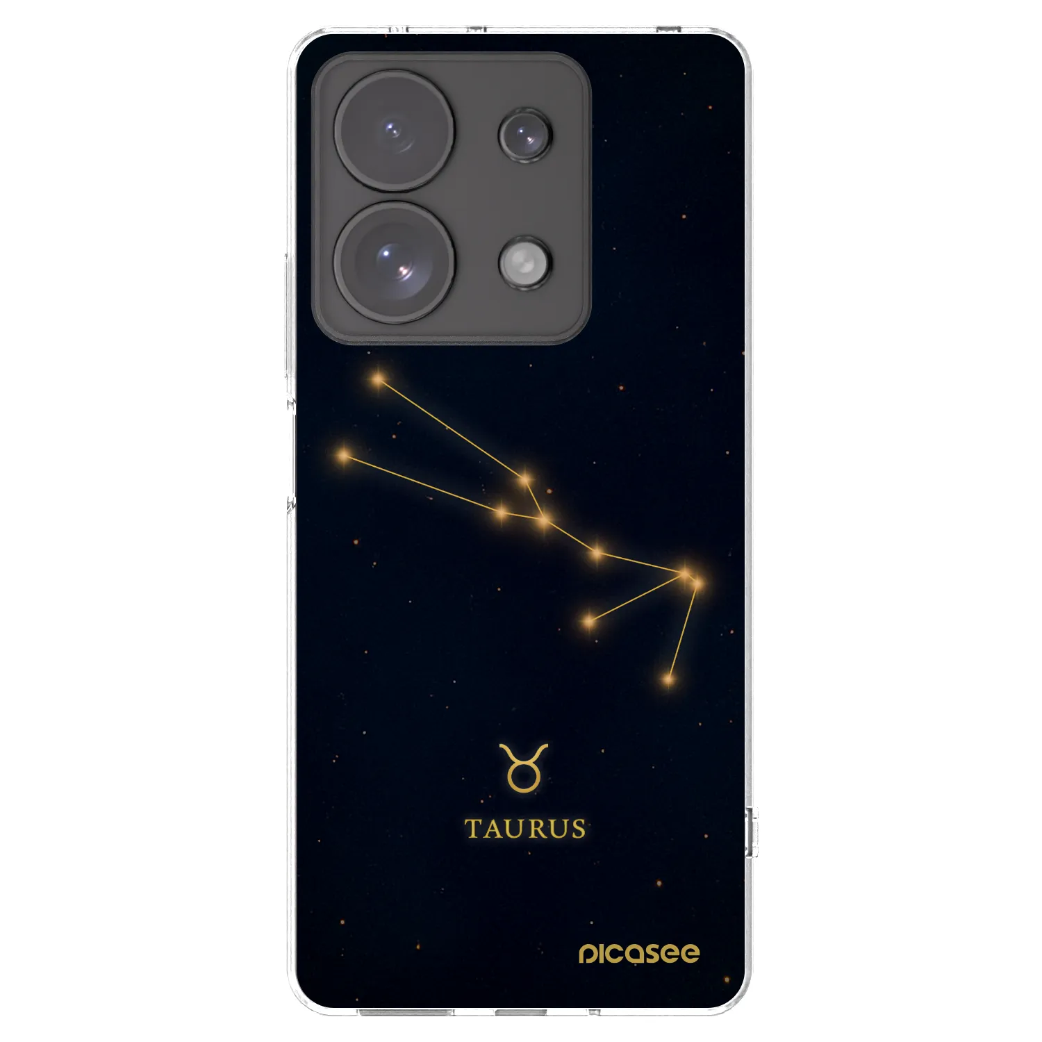 Picasee διαφανής θήκη σιλικόνης Xiaomi Redmi Note 13 Pro 4G - TAURUS