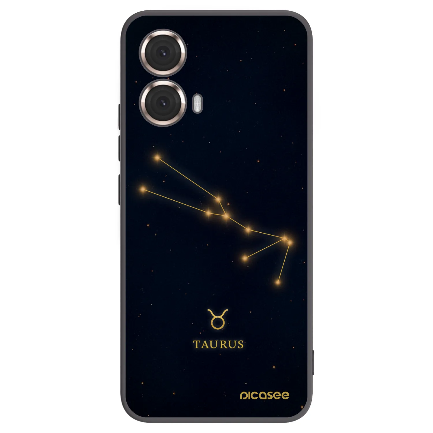 Picasee Μαύρη θήκη σιλικόνης για Motorola Moto G85 - TAURUS