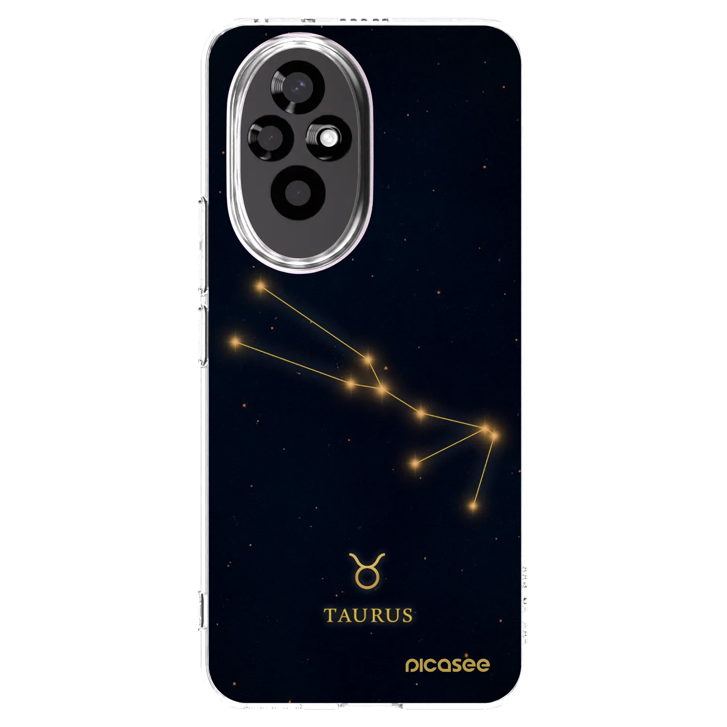 Picasee διαφανής θήκη σιλικόνης Honor 200 Pro 5G - TAURUS