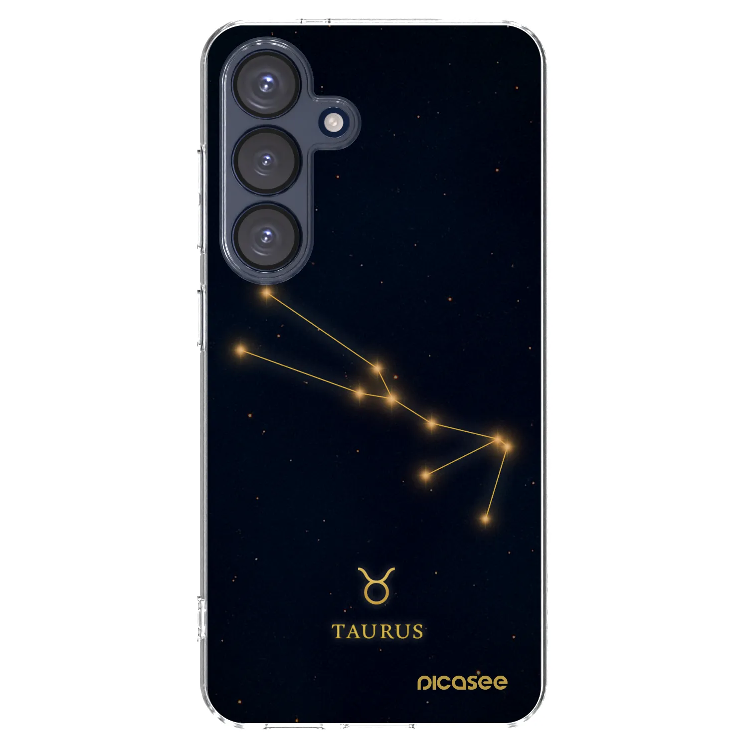 Picasee διαφανής θήκη σιλικόνης Samsung Galaxy S25 5G - TAURUS