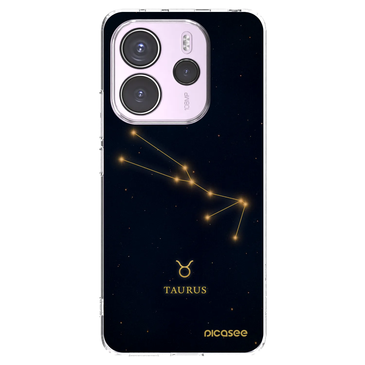 Picasee διαφανής θήκη σιλικόνης Xiaomi Redmi Note 14 4G - TAURUS