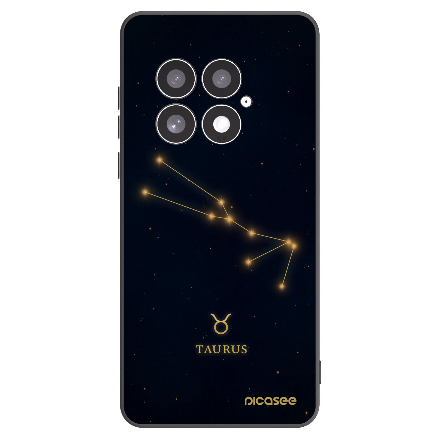 Picasee Μαύρη θήκη σιλικόνης για OnePlus 13 5G - TAURUS