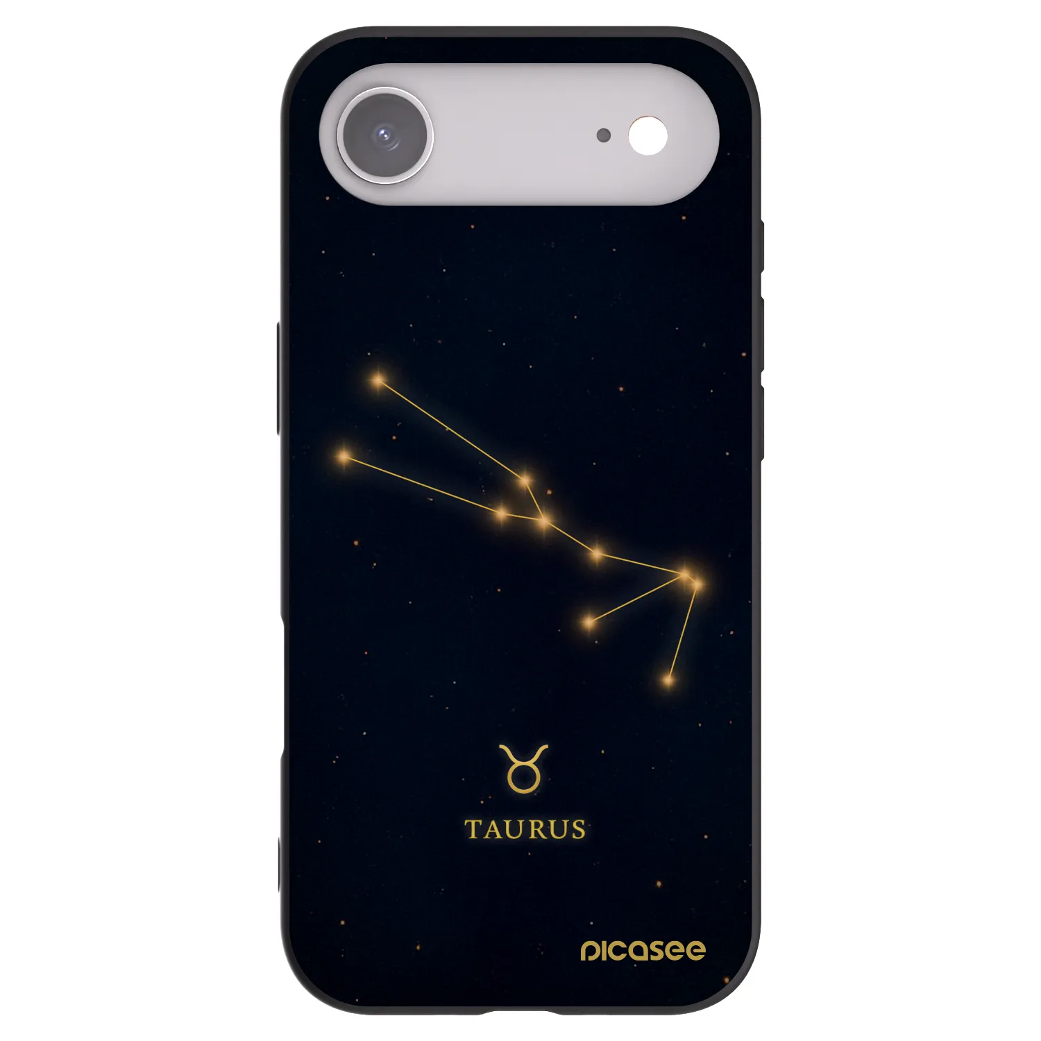 Picasee Μαύρη θήκη σιλικόνης για Apple iPhone Air - TAURUS