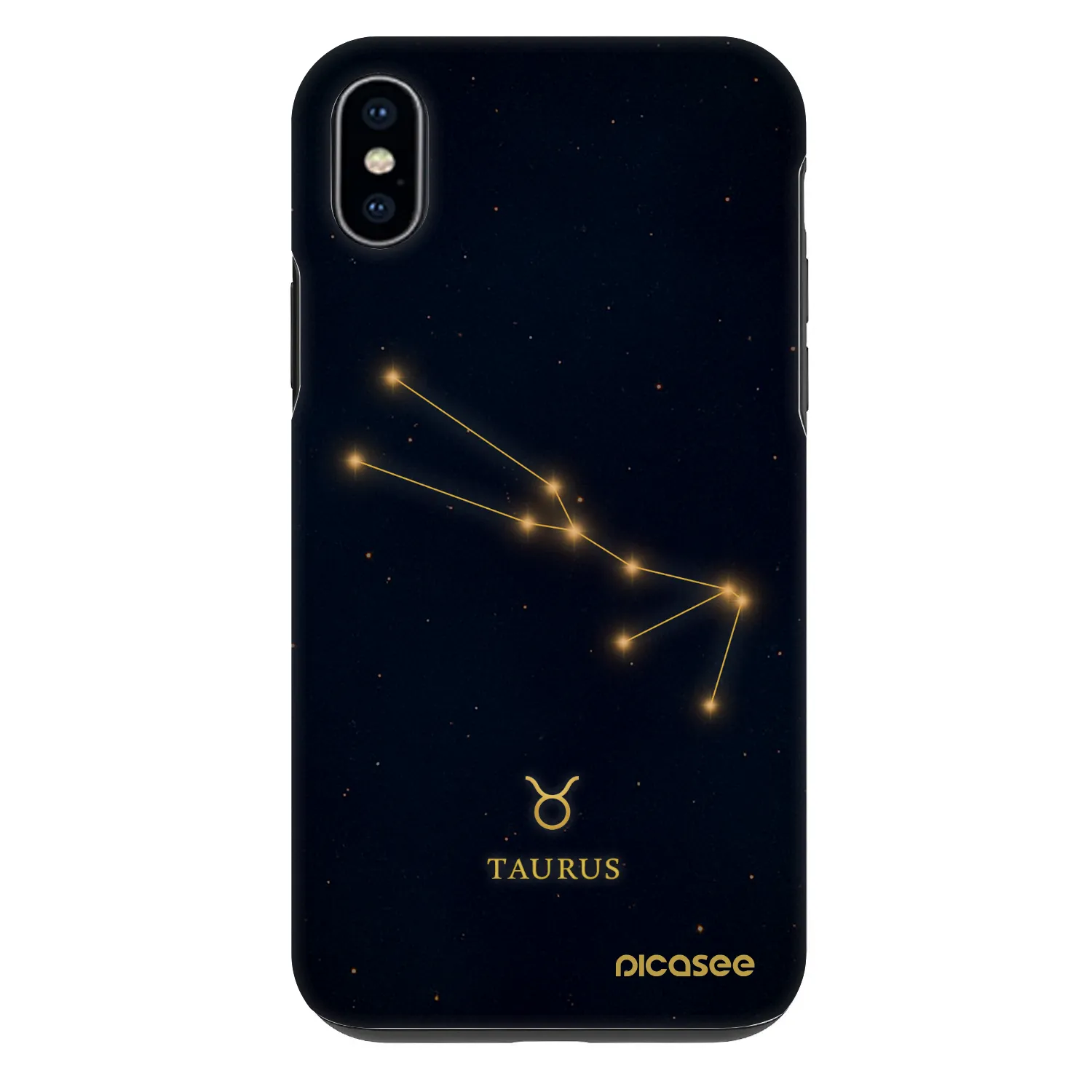 Picasee Fashion Case για Apple iPhone XS Max - TAURUS