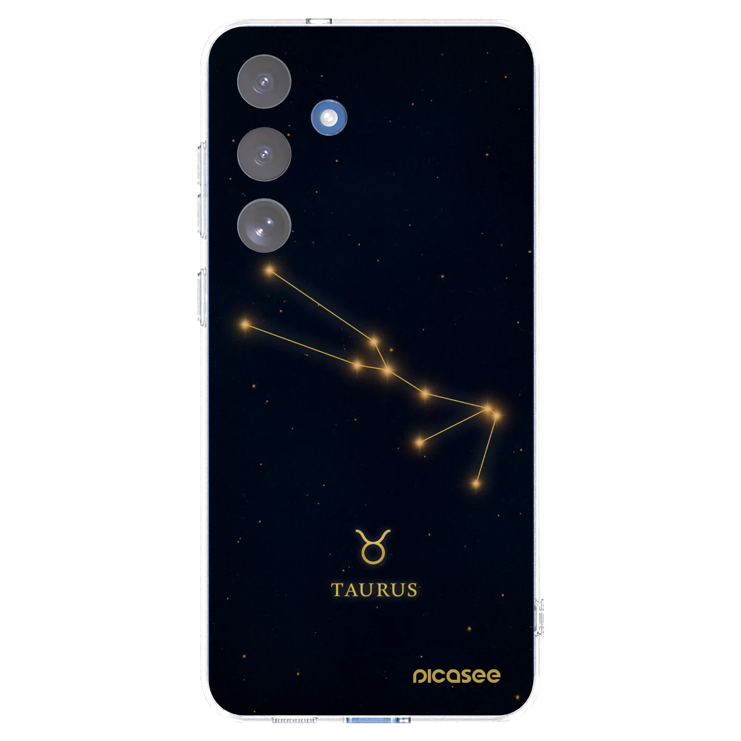 Picasee διαφανής θήκη σιλικόνης Samsung Galaxy S25 FE 5G - TAURUS