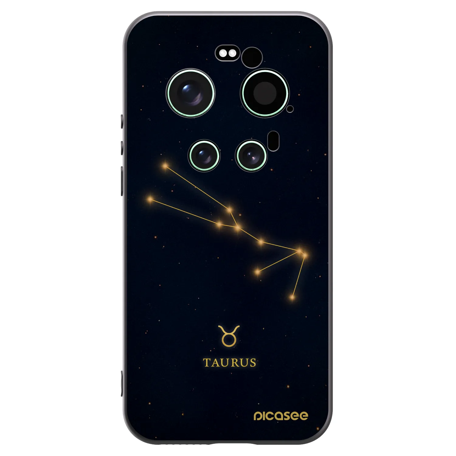 Picasee Μαύρη θήκη σιλικόνης για Xiaomi 17 Ultra - TAURUS