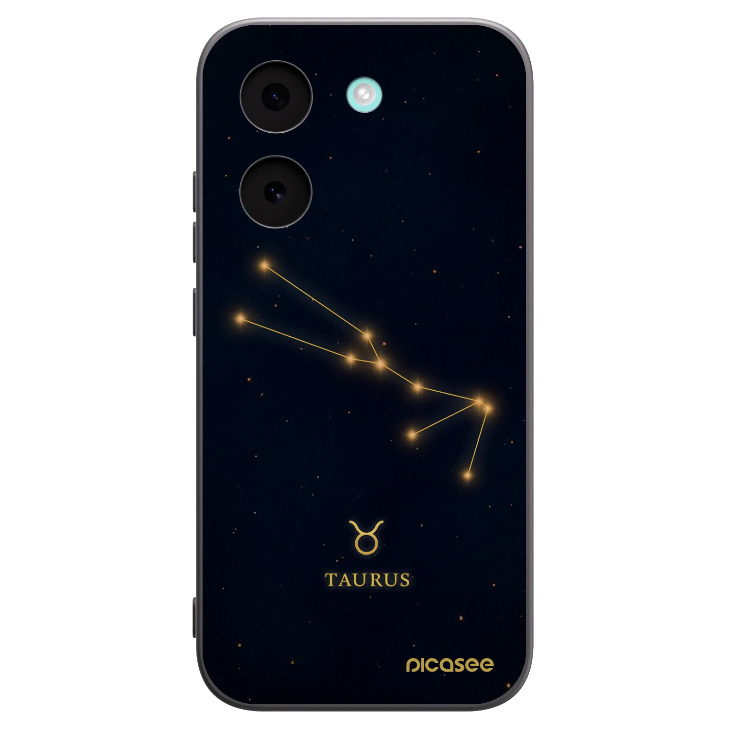 Picasee Μαύρη θήκη σιλικόνης για Xiaomi Poco X8 Pro - TAURUS