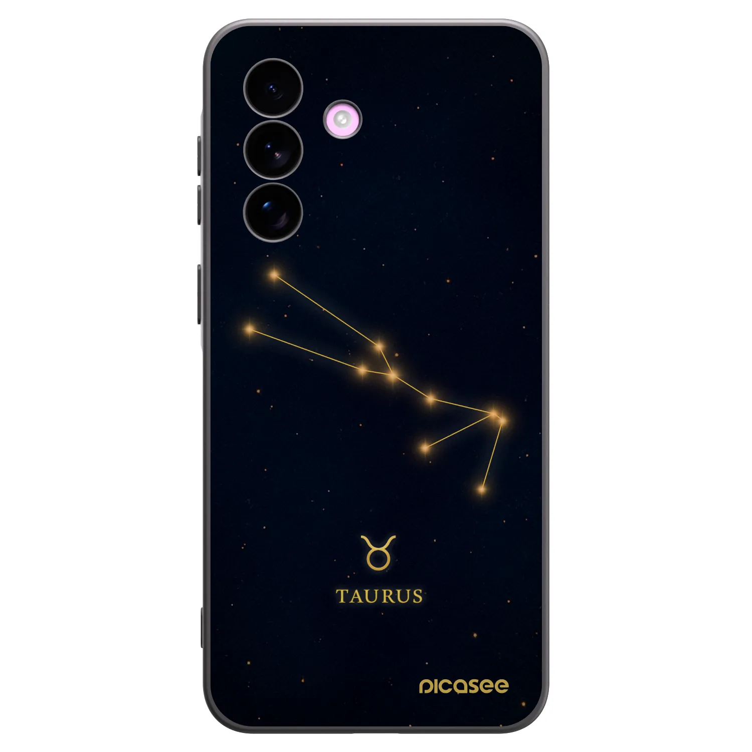 Picasee Μαύρη θήκη σιλικόνης για Samsung Galaxy A57 5G - TAURUS