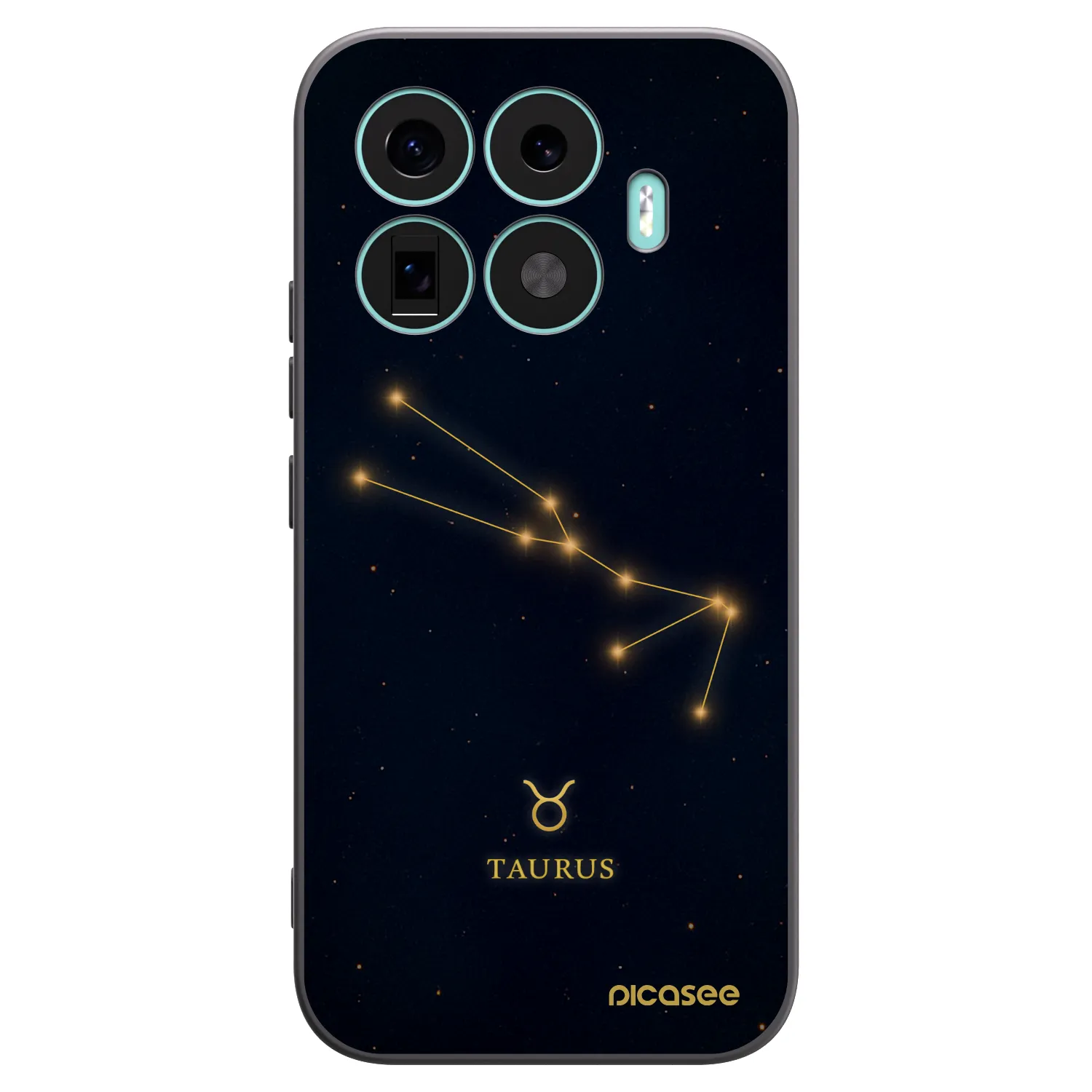 Picasee Μαύρη θήκη σιλικόνης για Xiaomi 17T - TAURUS
