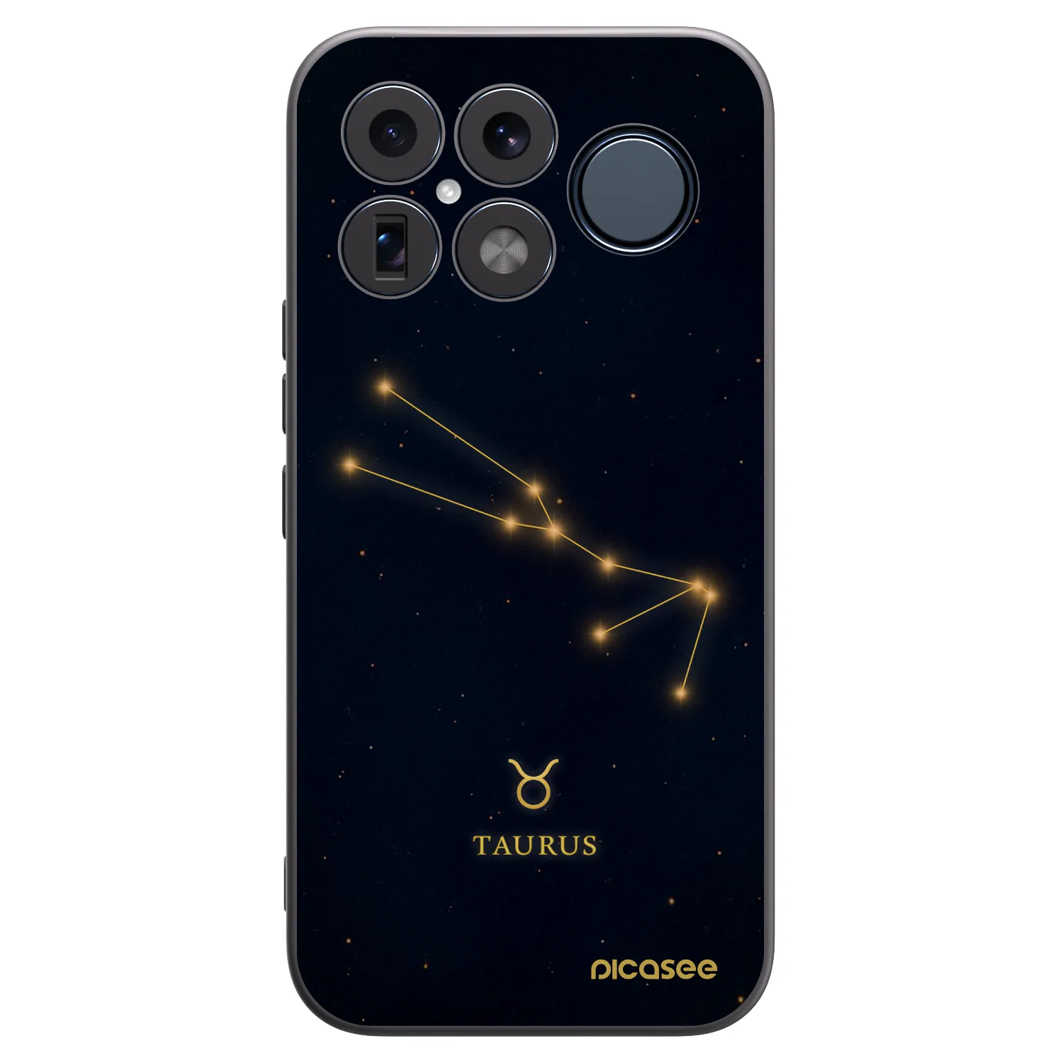 Picasee Μαύρη θήκη σιλικόνης για Xiaomi Poco F8 Ultra - TAURUS