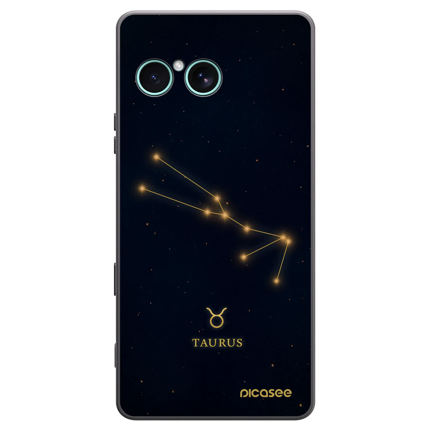 Picasee Μαύρη θήκη σιλικόνης για Sony Xperia 10 VII - TAURUS