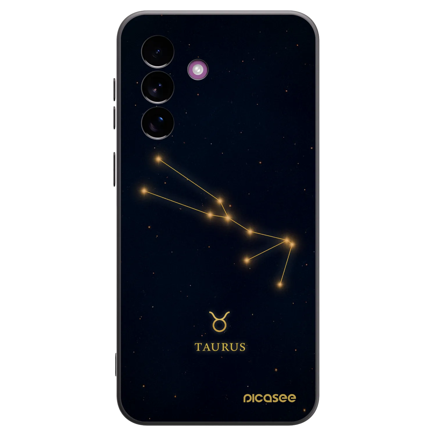 Picasee Μαύρη θήκη σιλικόνης για Samsung Galaxy A37 - TAURUS