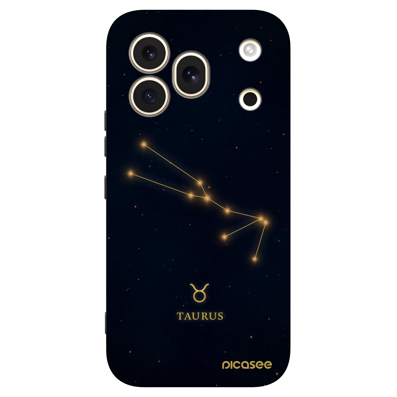 Picasee Μαύρη θήκη σιλικόνης για Honor 600 Pro - TAURUS