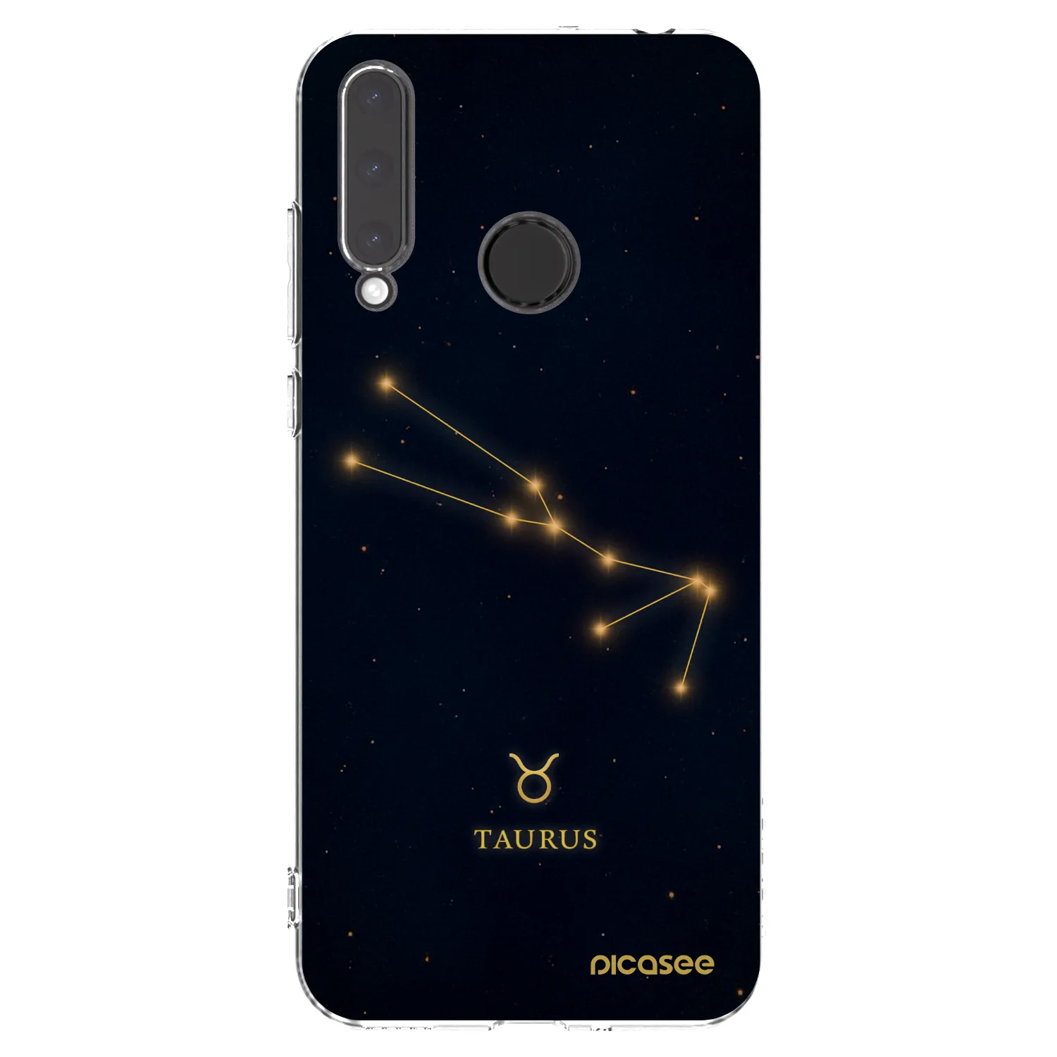 Picasee διαφανής θήκη σιλικόνης Honor 20 Lite - TAURUS