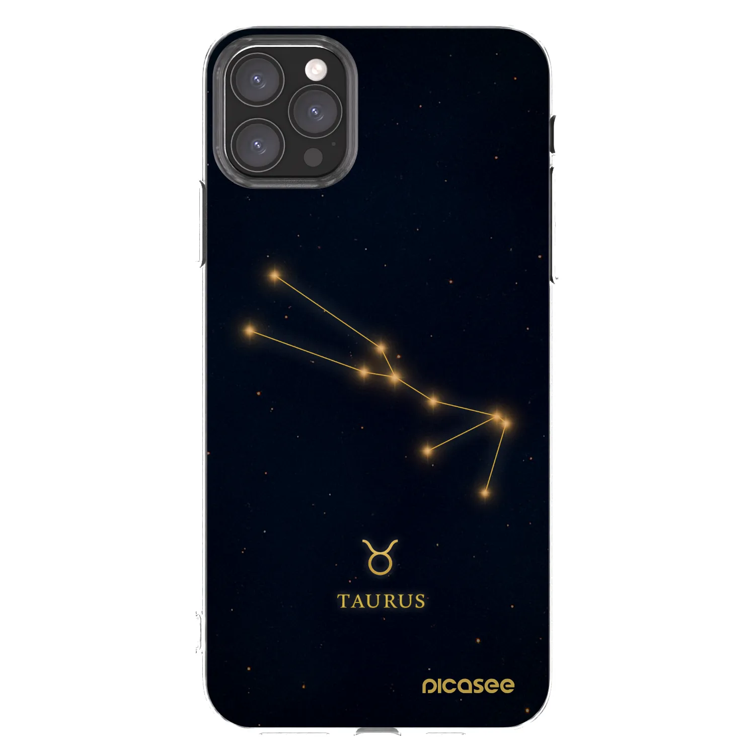 Picasee διαφανής θήκη σιλικόνης Apple iPhone 11 Pro Max - TAURUS