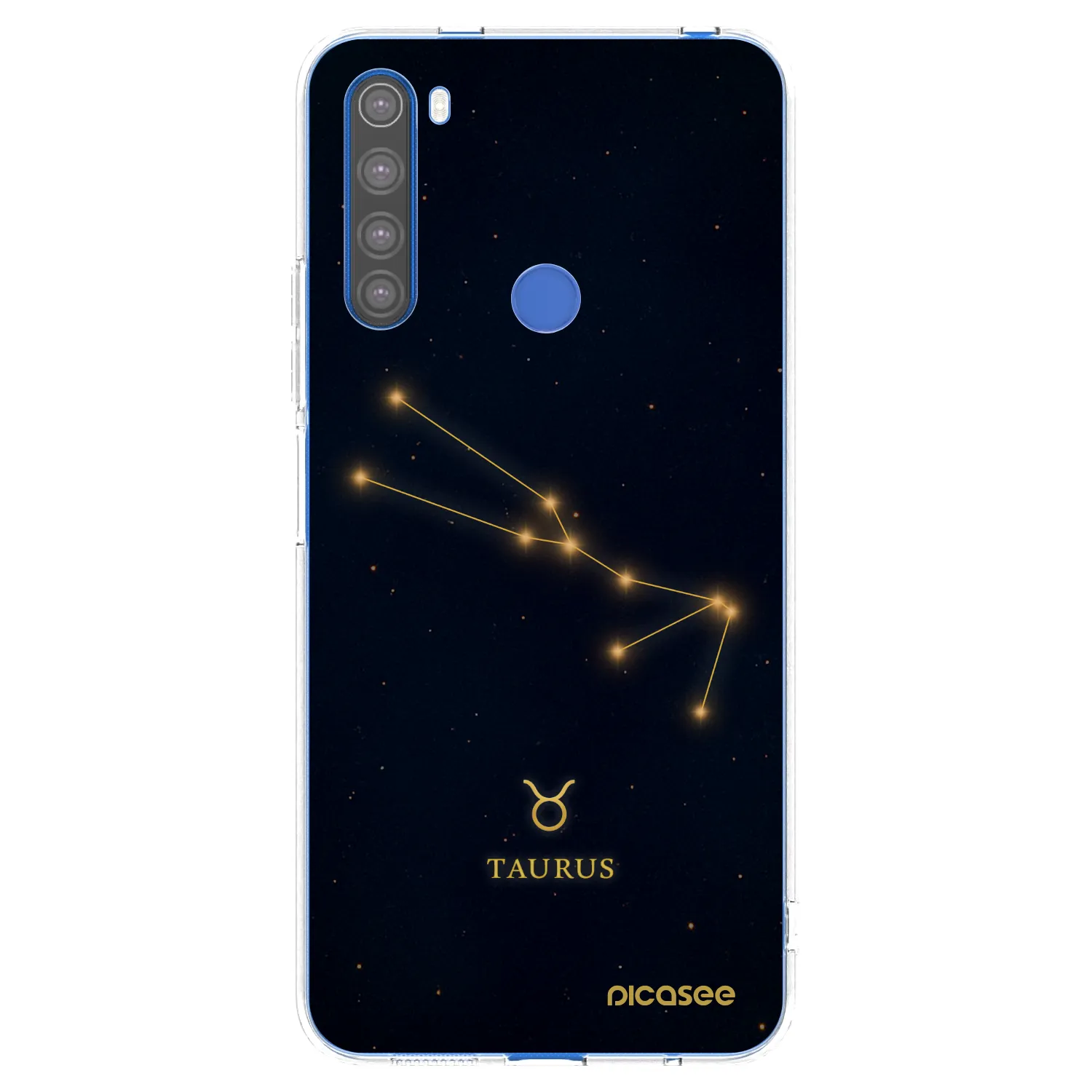 Picasee διαφανής θήκη σιλικόνης Xiaomi Redmi Note 8T - TAURUS
