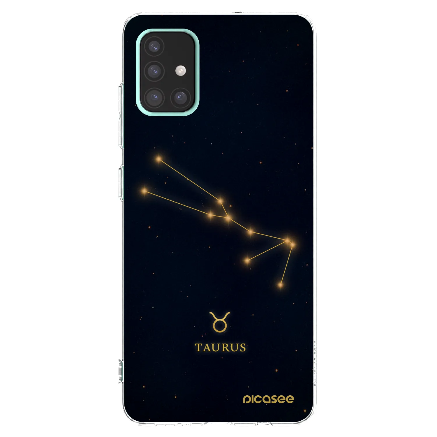 Picasee διαφανής θήκη σιλικόνης Samsung Galaxy A51 A515F - TAURUS