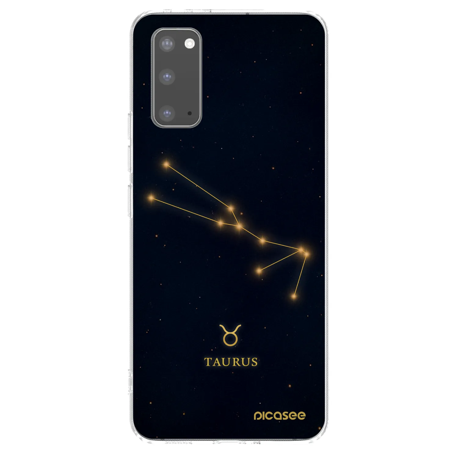 Picasee διαφανής θήκη σιλικόνης Samsung Galaxy S20 G980F - TAURUS
