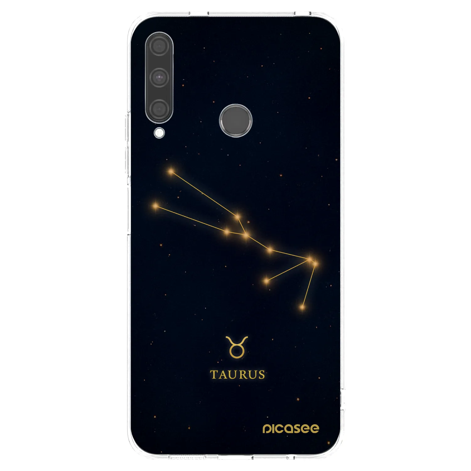 Picasee διαφανής θήκη σιλικόνης Huawei P40 Lite E - TAURUS