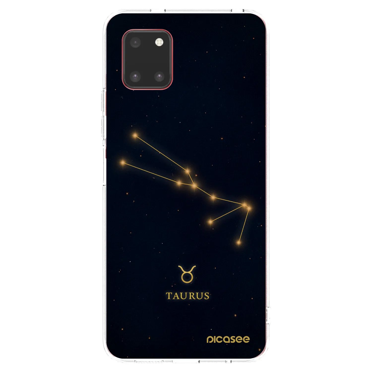 Picasee διαφανής θήκη σιλικόνης Samsung Galaxy Note 10 Lite N770F - TAURUS