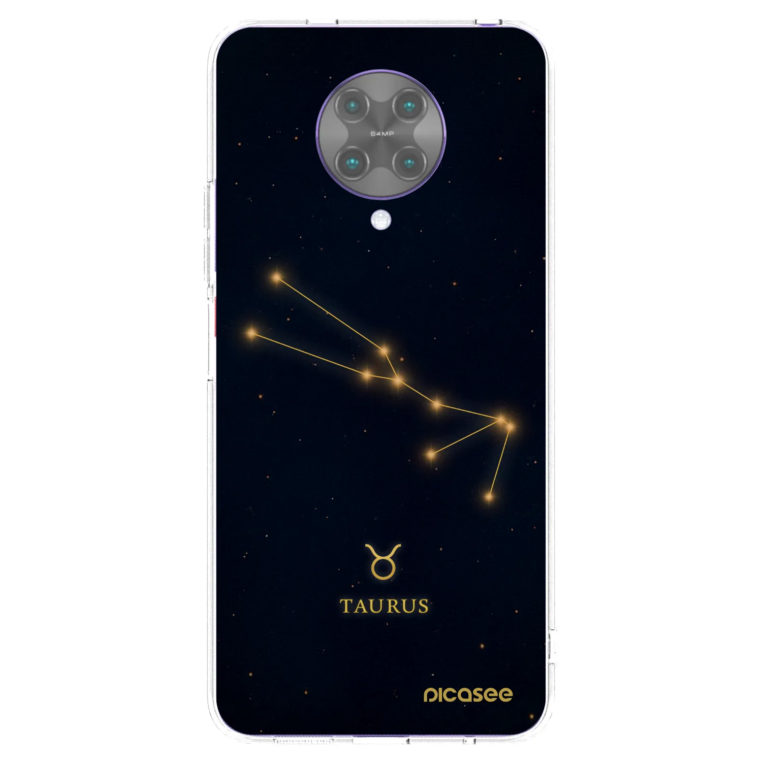 Picasee διαφανής θήκη σιλικόνης Xiaomi Poco F2 Pro - TAURUS
