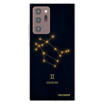 Picasee διαφανής θήκη σιλικόνης Samsung Galaxy Note 20 Ultra - GEMINI
