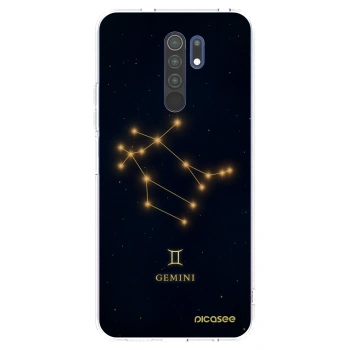 Picasee διαφανής θήκη σιλικόνης Xiaomi Redmi 9 - GEMINI
