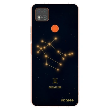Picasee διαφανής θήκη σιλικόνης Xiaomi Redmi 9C - GEMINI