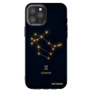 Picasee διαφανής θήκη σιλικόνης Apple iPhone 12 Pro Max - GEMINI