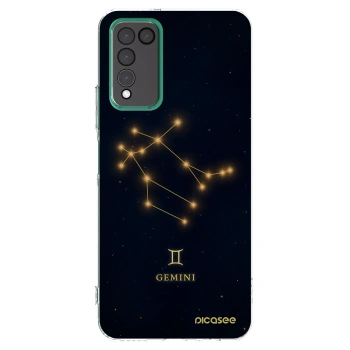 Picasee διαφανής θήκη σιλικόνης Honor 10X Lite - GEMINI