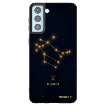 Picasee Μαύρη θήκη σιλικόνης για Samsung Galaxy S21+ 5G G996F - GEMINI