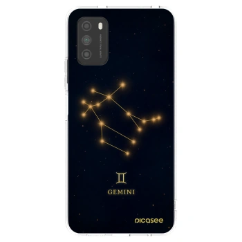Picasee διαφανής θήκη σιλικόνης Xiaomi Poco M3 - GEMINI
