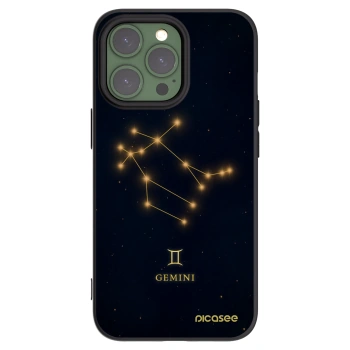 Picasee Μαύρη θήκη σιλικόνης για Apple iPhone 13 Pro - GEMINI