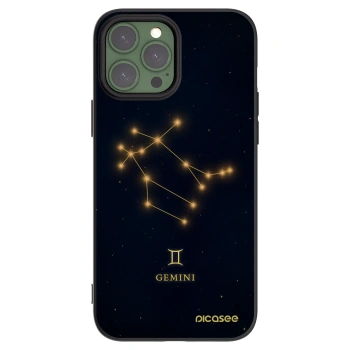 Picasee Μαύρη θήκη σιλικόνης για Apple iPhone 13 Pro Max - GEMINI