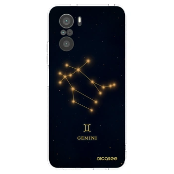 Picasee διαφανής θήκη σιλικόνης Xiaomi Poco F3 - GEMINI