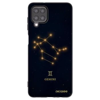 Picasee Μαύρη θήκη σιλικόνης για Samsung Galaxy M12 M127F - GEMINI