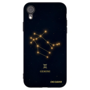 Picasee Μαύρη θήκη σιλικόνης για Apple iPhone 6 Plus/6S Plus - GEMINI