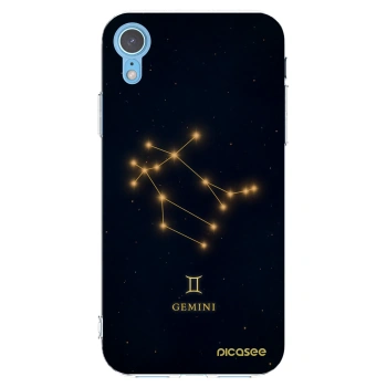 Picasee διαφανής θήκη σιλικόνης Apple iPhone XR - GEMINI