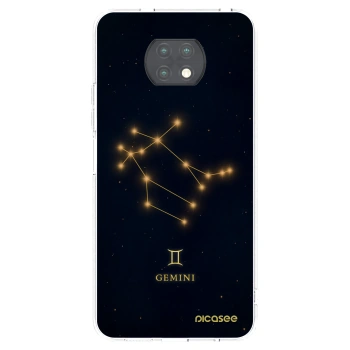 Picasee διαφανής θήκη σιλικόνης Xiaomi Redmi Note 9T - GEMINI