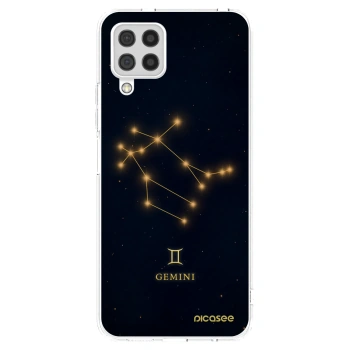 Picasee διαφανής θήκη σιλικόνης Samsung Galaxy A22 A225F 4G - GEMINI
