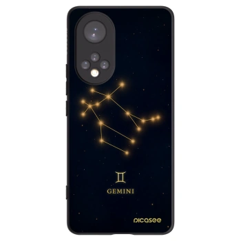 Picasee Μαύρη θήκη σιλικόνης για Huawei Nova 9 - GEMINI